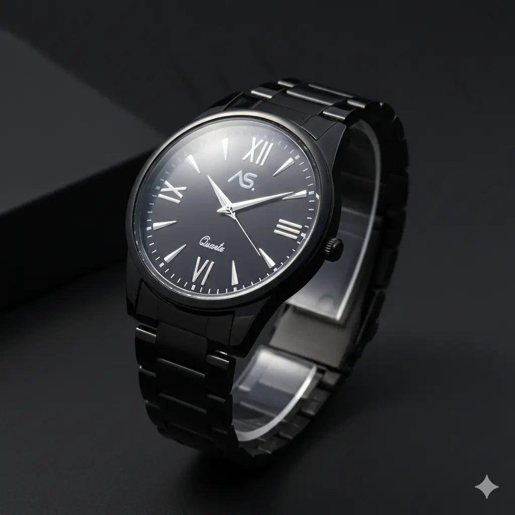 Ashoka Midnight Executive – Bold Minimalism for the Modern Professional - Ashoka Watch Company
