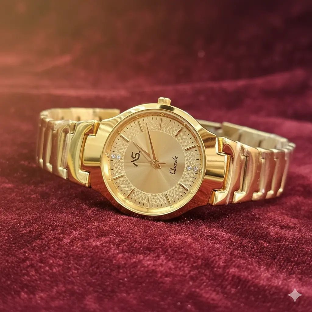 Ashoka Royal Radiance – The Gold Watch That Earns Every Glance - Ashoka Watch Company