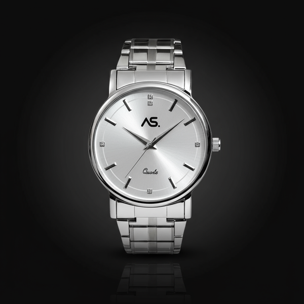 Ashoka Elite Series — Silver Quartz Bracelet Watch