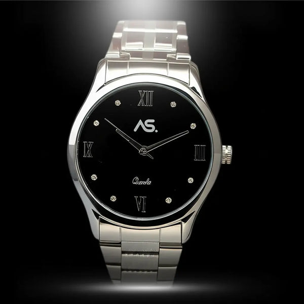 Ashoka Elite Series — Black Dial Quartz Bracelet Watch