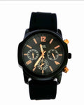 Ashoka Black Spiro Cronometer Watch for Men - Ashoka Watch Company