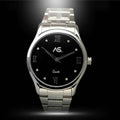 Ashoka Elite Series — Black Dial Quartz Bracelet Watch - Ashoka Watch Company