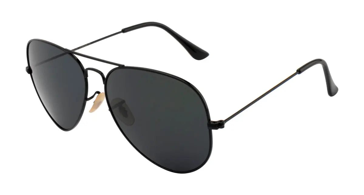 Ashoka Polorised Aviator Black Sunglasses - Ashoka Watch Company