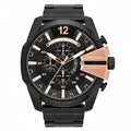 Diesel 10 Bar Chronograph Black Over sized dial Men's Watch - DZ4309 - Ashoka Watch Company