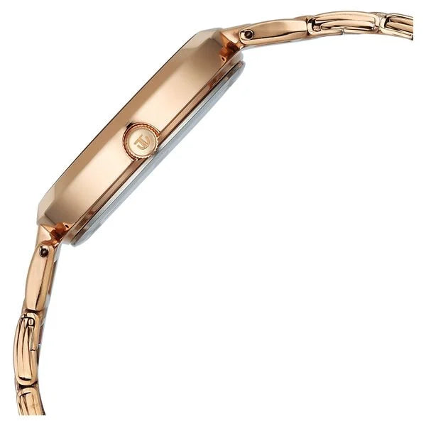 Titan Purple Superheads Quartz Analog Rose Gold Dial Rose Gold Stainless Steel Strap Watch For Women