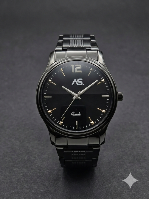 AS. Classic Noir – Sophistication in Every Detail Ashoka Watch Company