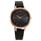 Sonata Splash Quartz Analog Black Dial Plastic Strap Watch for Women