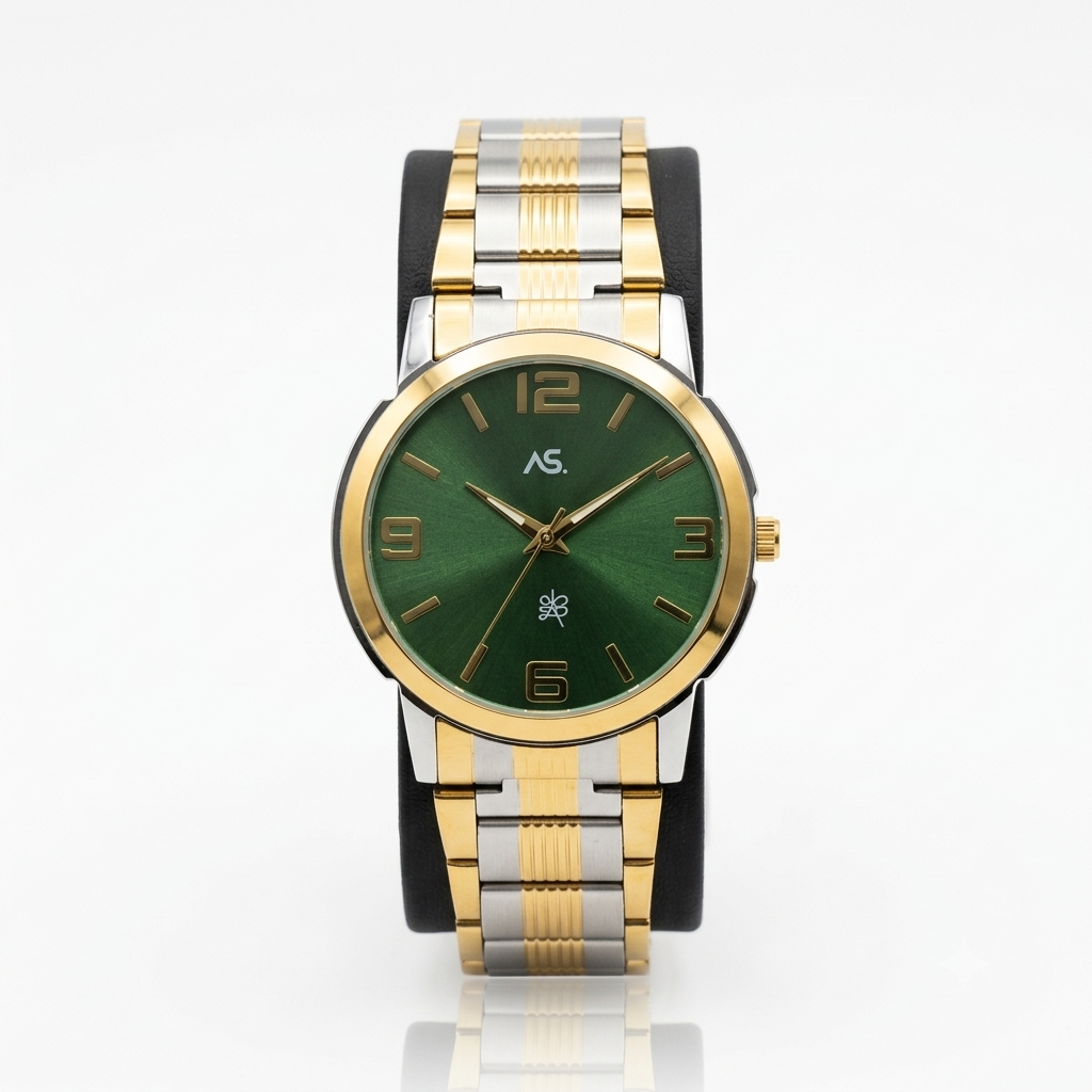 Ashoka Emerald Gold with green Dial
