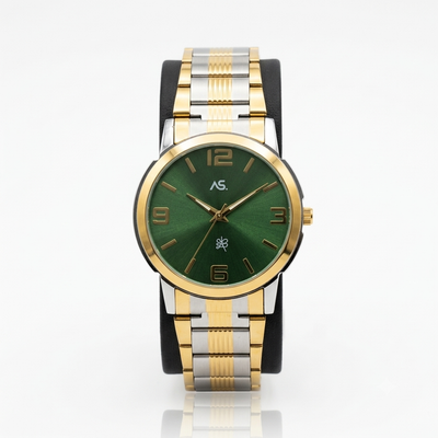 Ashoka Emerald Gold with green Dial
