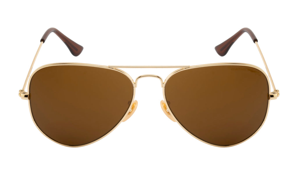 Ashoka Polorised Aviator Golden Brown