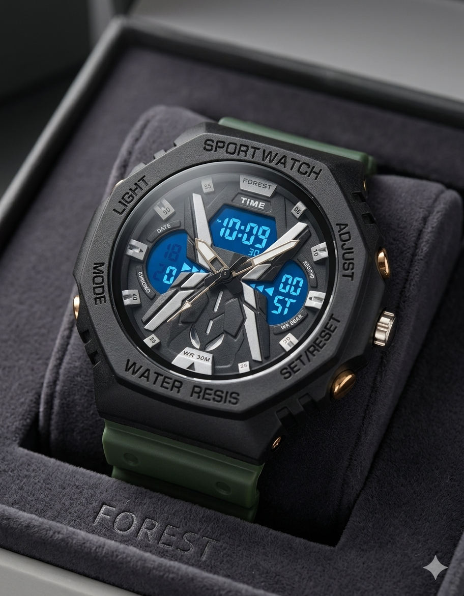 Forest Sports Watch for Mens