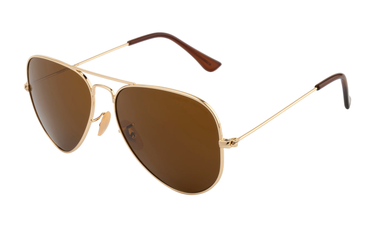 Ashoka Polorised Aviator Golden Brown