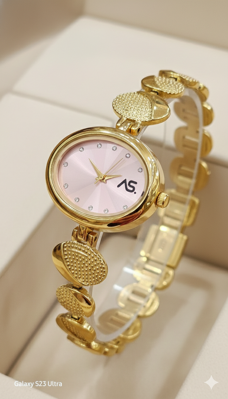 Ashoka Rose Gold & Petal Pink Radiance Watch Ashoka Watch Company