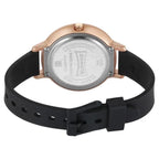 Sonata Splash Quartz Analog Black Dial Plastic Strap Watch for Women