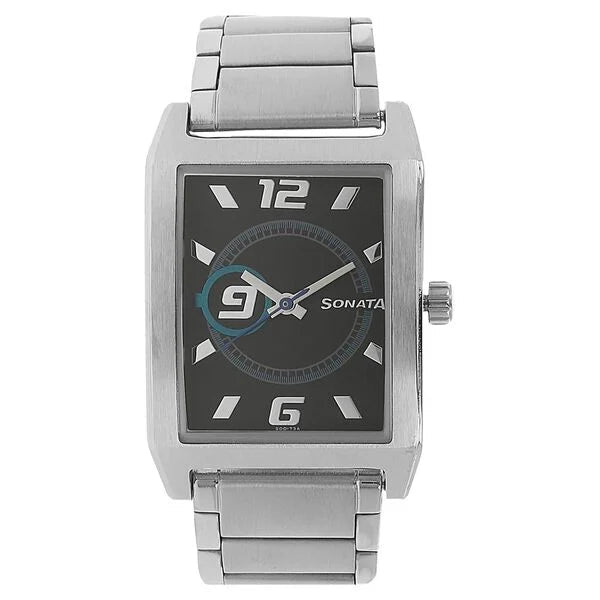 Sonata Mens Rectangular Watch - Ashoka Watch Company