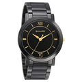Sonata Quartz Analog Black Dial Metal Strap Watch for Men - Ashoka Watch Company