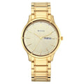 Titan Lagan Yellow Dial Analog with Day and Date Metal Strap Watch for Men - Ashoka Watch Company