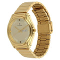 Titan Quartz Analog with Day and Date Champagne Dial Golden Stainless Steel Strap Watch For Men - Ashoka Watch Company