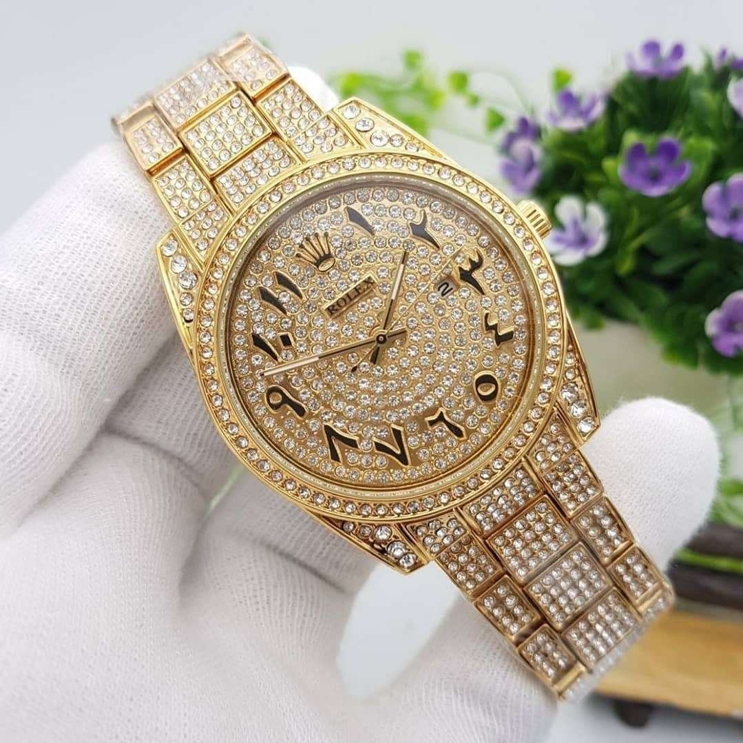 Rolex Stone Watch First Copy - Ashoka Watch Company