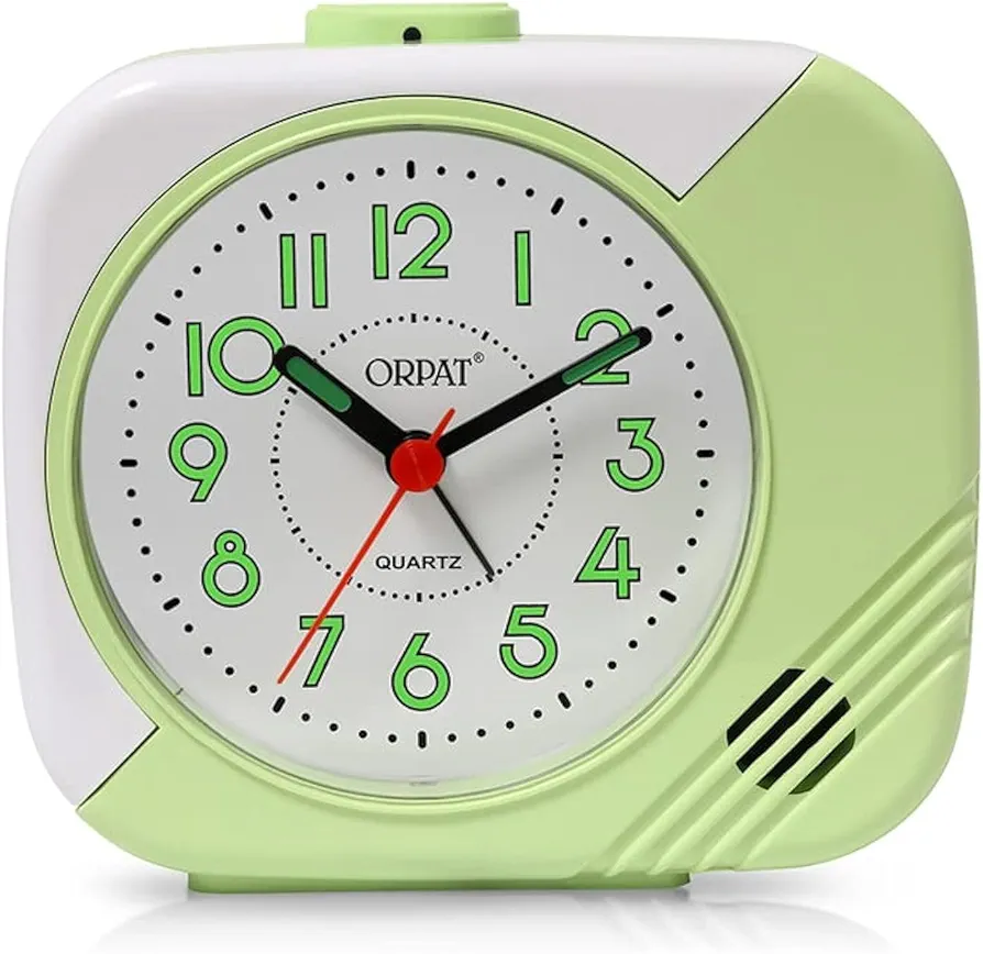 Orpat Analog alarm clock best for students @rs350/- - YouTube